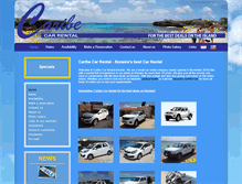 Tablet Screenshot of caribebonaire.com